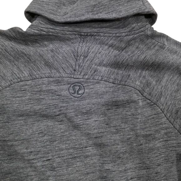 Lululemon Gray Charcoal Heather To You Tunic Cowl Neck Sweater 6 - Picture 4 of 6
